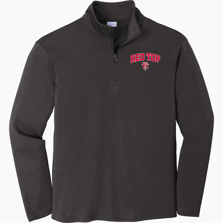 Red Top Miners <span class="pdp-name-mascot">Red Top MIners</span> Sport-Tek Youth PosiCharge Competitor 1/4-Zip Pullover