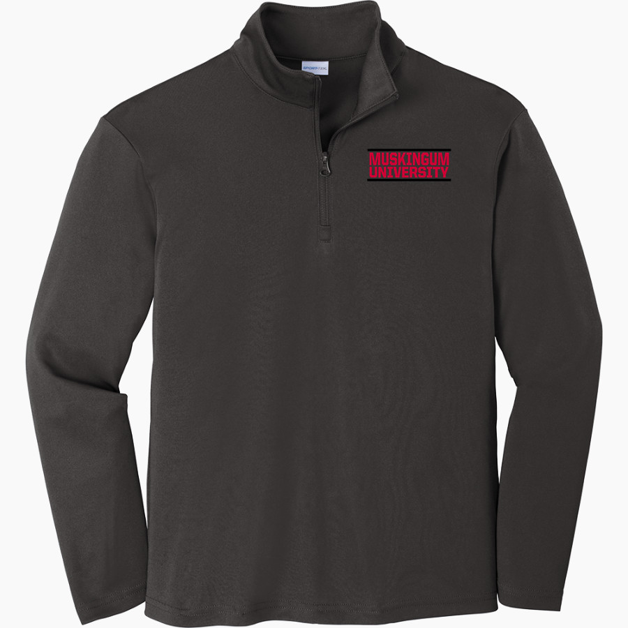 Muskingum Muskies <span class="pdp-name-mascot">Muskingum Muskies</span> Sport-Tek Youth PosiCharge Competitor 1/4-Zip Pullover