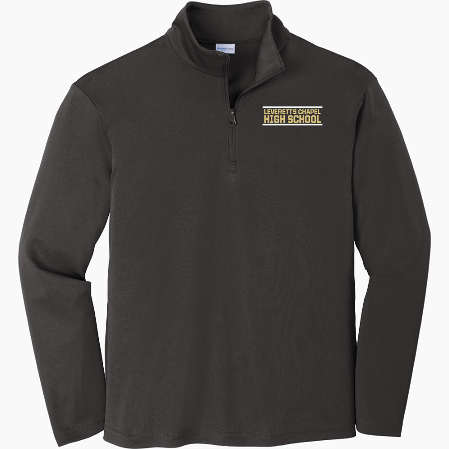 LEVERETTS CHAPEL HIGH SCHOOL LIONS <span class="pdp-name-mascot">LEVERETTS CHAPEL LIONS</span> Sport-Tek Youth PosiCharge Competitor 1/4-Zip Pullover