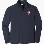 MOT Charter Mustangs Sport-Tek Youth PosiCharge Competitor 1/4-Zip Pullover Front Thumbnail