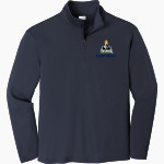 Doane Stuart Thunderchickens Thunderchickens <span class="pdp-name-mascot">Doane Stuart Thunderchickens</span> Sport-Tek Youth PosiCharge Competitor 1/4-Zip Pullover Front Thumbnail