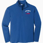 John Swett High School Online Apparel Store <span class="pdp-name-mascot">John Swett Warriors</span> Sport-Tek Youth PosiCharge Competitor 1/4-Zip Pullover Front Thumbnail