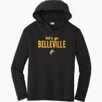 BELLEVILLE HIGH SCHOOL WILDCATS <span class="pdp-name-mascot">BELLEVILLE WILDCATS</span> Sport-Tek Youth PosiCharge Competitor Hooded Pullover Front Thumbnail