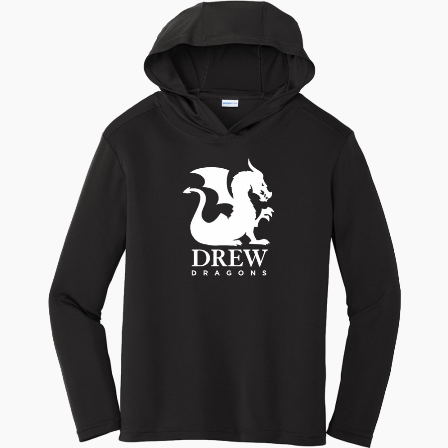 Drew Dragons <span class="pdp-name-mascot">Drew School Dragons</span> Sport-Tek Youth PosiCharge Competitor Hooded Pullover