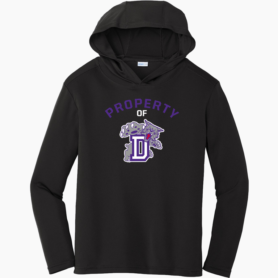 DULUTH HIGH SCHOOL WILDCATS <span class="pdp-name-mascot">DULUTH WILDCATS</span> Sport-Tek Youth PosiCharge Competitor Hooded Pullover