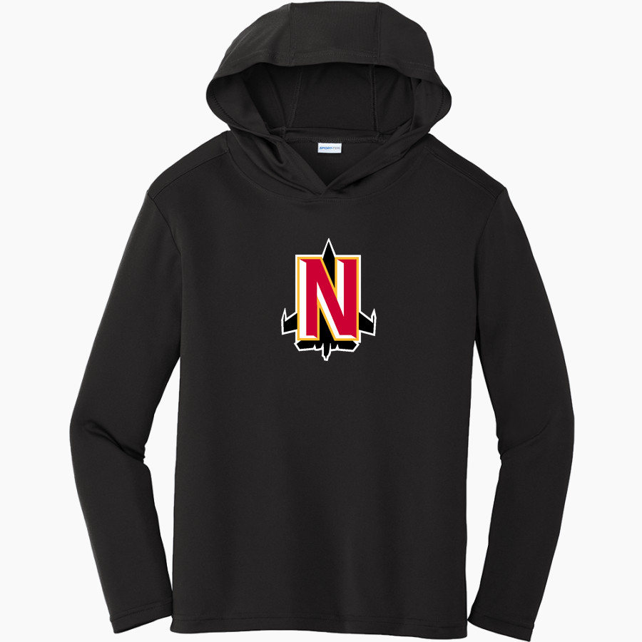 NORTHEASTERN HIGH SCHOOL JETS Sport-Tek Youth PosiCharge Competitor Hooded Pullover
