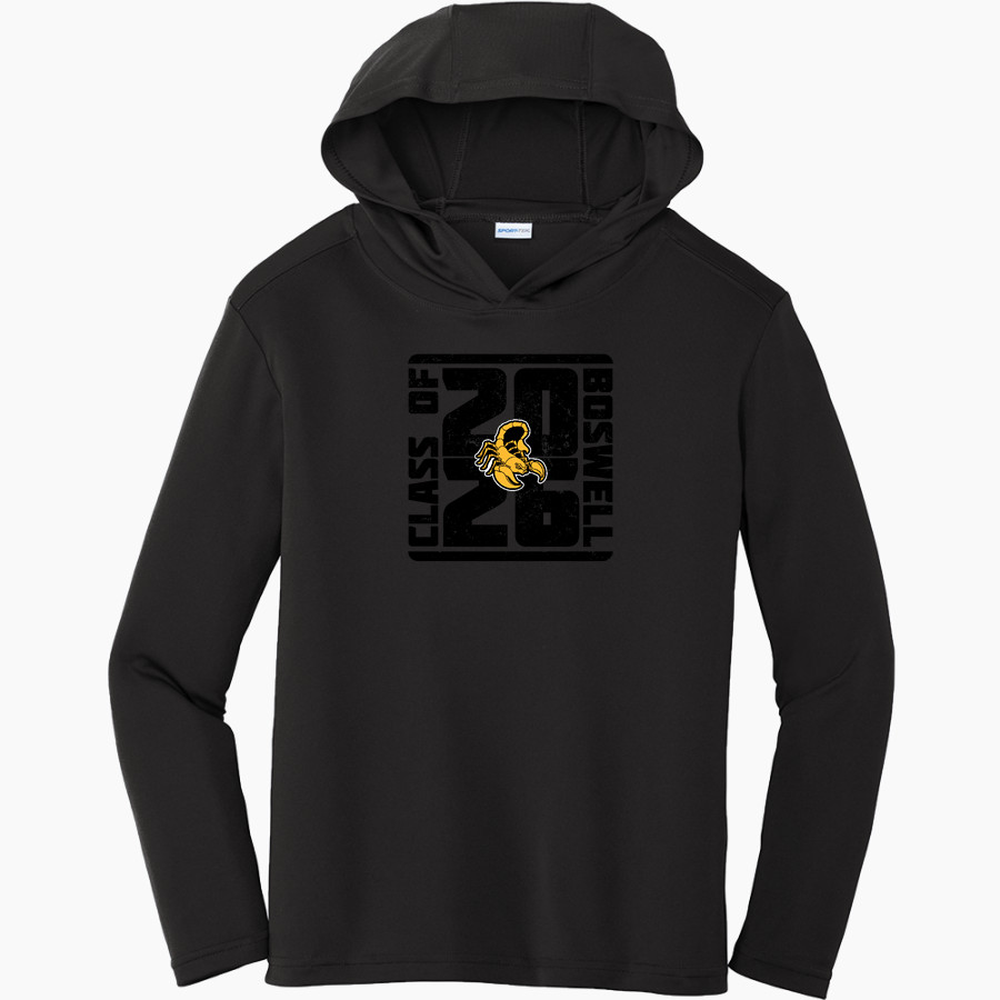 BOSWELL HIGH SCHOOL SCORPIONS <span class="pdp-name-mascot">BOSWELL SCORPIONS</span> Sport-Tek Youth PosiCharge Competitor Hooded Pullover