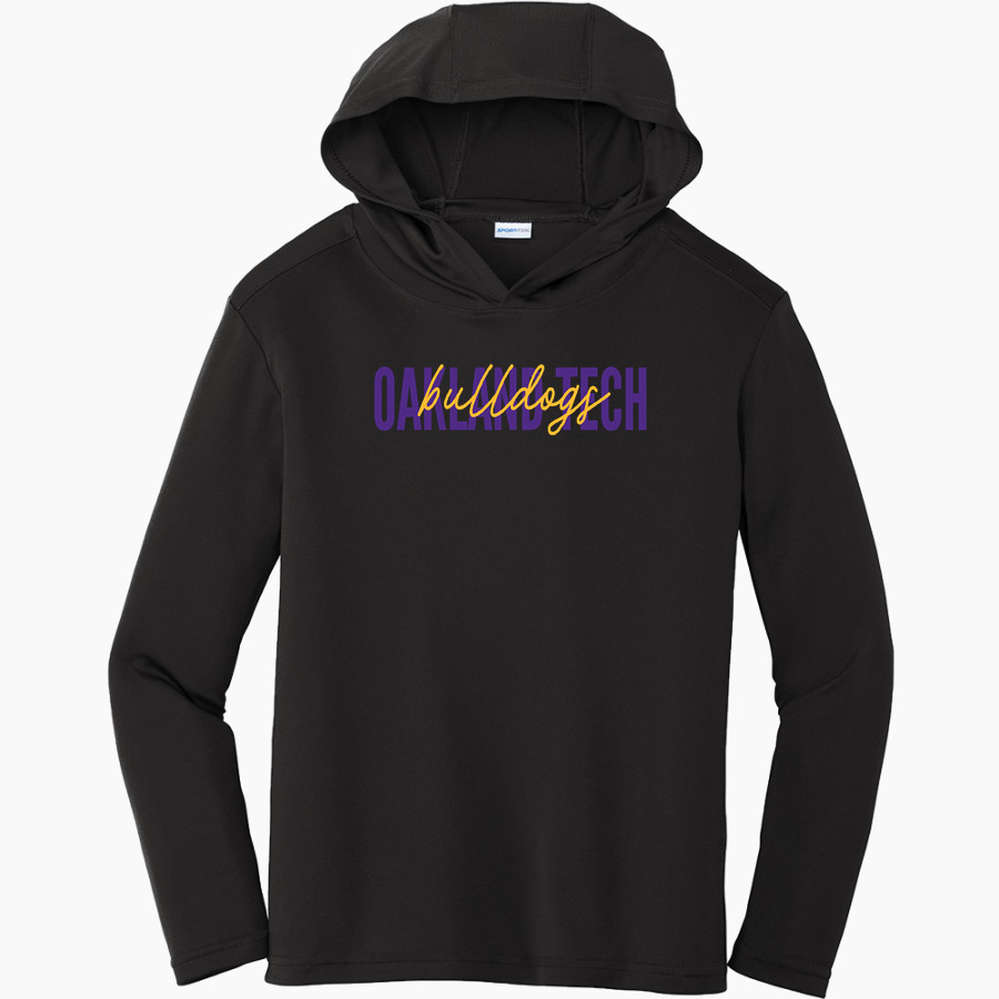 OAKLAND TECHNICAL HIGH SCHOOL BULLDOGS <span class="pdp-name-mascot">OAKLAND BULLDOGS</span> Sport-Tek Youth PosiCharge Competitor Hooded Pullover