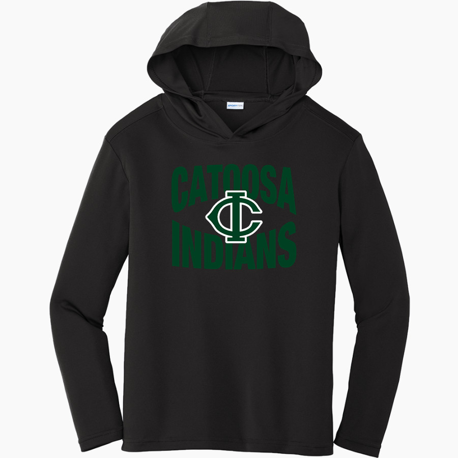 CATOOSA HIGH SCHOOL INDIANS <span class="pdp-name-mascot">CATOOSA INDIANS</span> Sport-Tek Youth PosiCharge Competitor Hooded Pullover