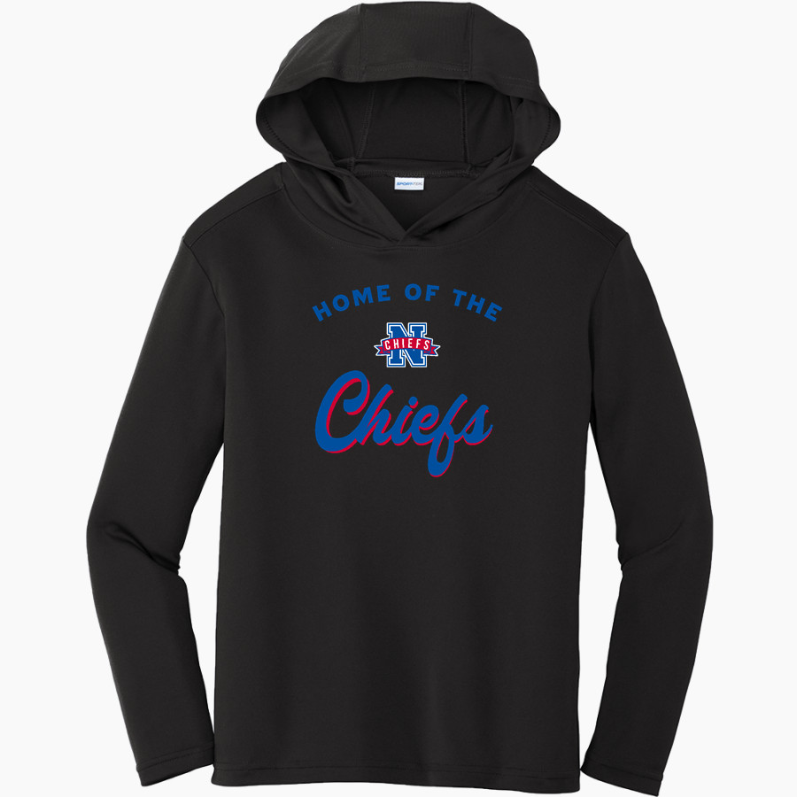 Nonnewaug Chiefs Sport-Tek Youth PosiCharge Competitor Hooded Pullover