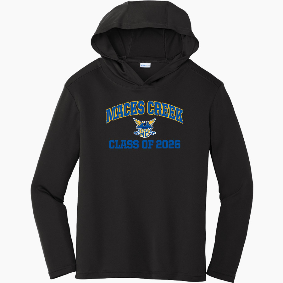 Macks Creek Pirates <span class="pdp-name-mascot">Macks Creek Pirates</span> Sport-Tek Youth PosiCharge Competitor Hooded Pullover