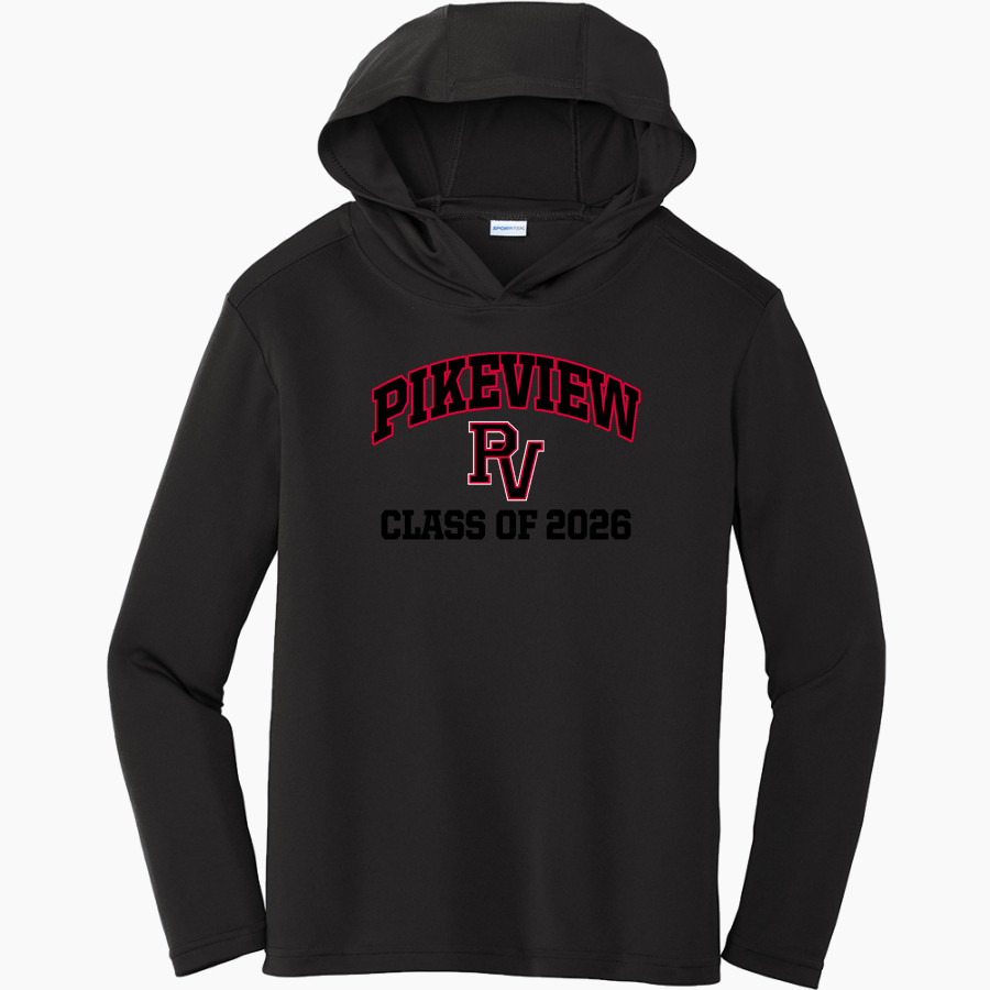 PIKEVIEW HIGH SCHOOL PANTHERS <span class="pdp-name-mascot">PIKEVIEW PANTHERS</span> Sport-Tek Youth PosiCharge Competitor Hooded Pullover