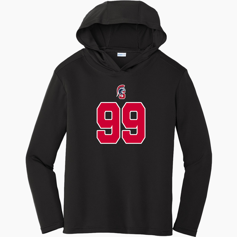 Southwestern Spartans <span class="pdp-name-mascot">Southwestern Spartans</span> Sport-Tek Youth PosiCharge Competitor Hooded Pullover