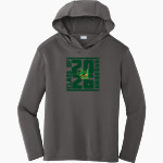 Unquowa Gators Sport-Tek Youth PosiCharge Competitor Hooded Pullover Front Thumbnail