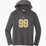 KING'S FORK HIGH SCHOOL BULLDOGS <span class="pdp-name-mascot">KINGS FORK BULLDOGS</span> Sport-Tek Youth PosiCharge Competitor Hooded Pullover Front Thumbnail