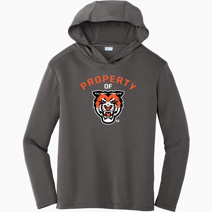 MARSHALL TIGERS <span class="pdp-name-mascot">MARSHALL HIGH SCHOOL TIGERS</span> Sport-Tek Youth PosiCharge Competitor Hooded Pullover
