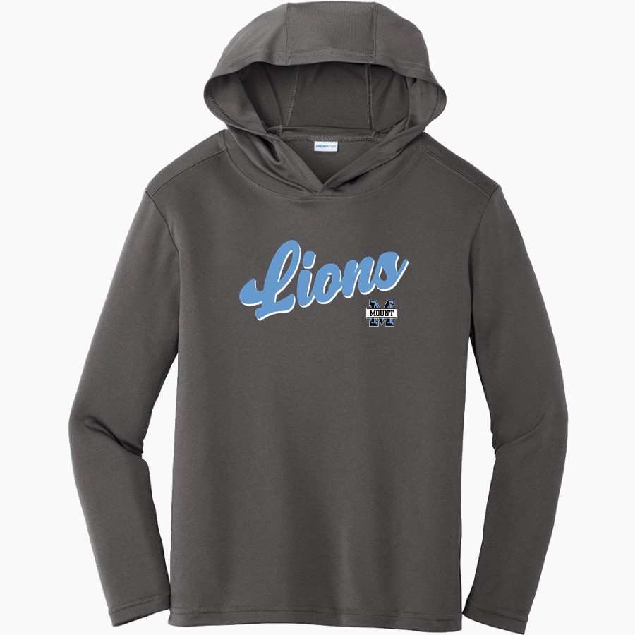 Mount St. Dominic Academy Lions Sport-Tek Youth PosiCharge Competitor Hooded Pullover