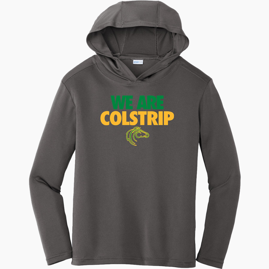 COLSTRIP HIGH SCHOOL COLTS <span class="pdp-name-mascot">COLSTRIP COLTS/FILLIES</span> Sport-Tek Youth PosiCharge Competitor Hooded Pullover