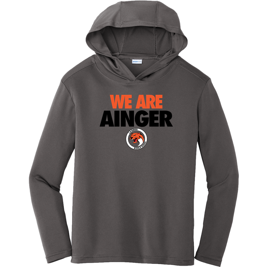 Ainger Cougars <span class="pdp-name-mascot">Ainger Cougars</span> Sport-Tek Youth PosiCharge Competitor Hooded Pullover