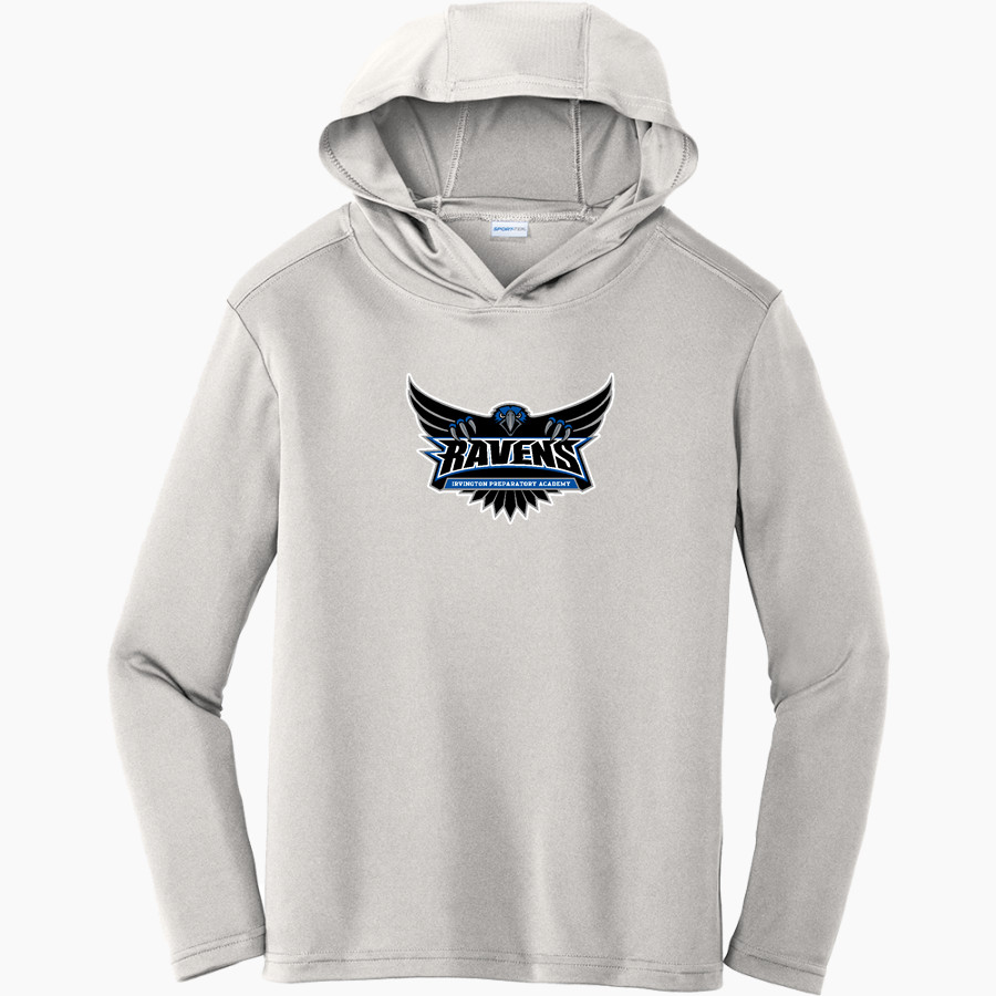 Irvington Community Schools Online Store <span class="pdp-name-mascot">Irvington Community Schools Ravens</span> Sport-Tek Youth PosiCharge Competitor Hooded Pullover