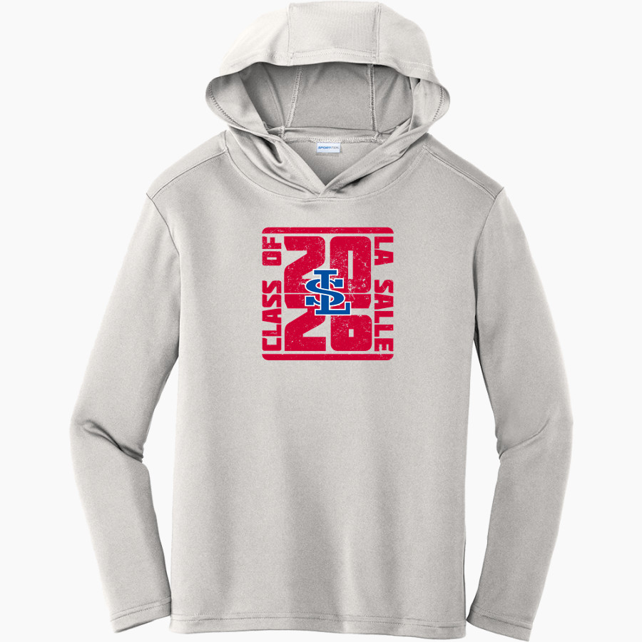 LA SALLE CATHOLIC COLLEGE PREP FALCONS <span class="pdp-name-mascot">LA SALLE FALCONS</span> Sport-Tek Youth PosiCharge Competitor Hooded Pullover