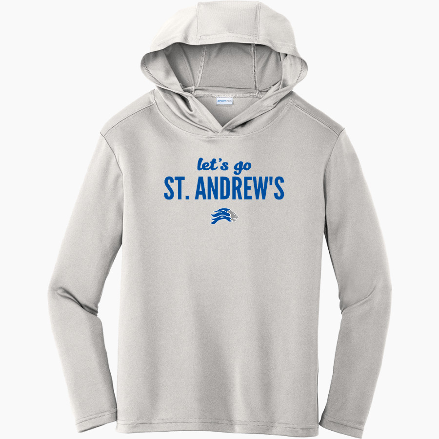 St. Andrew's Lions Sport-Tek Youth PosiCharge Competitor Hooded Pullover