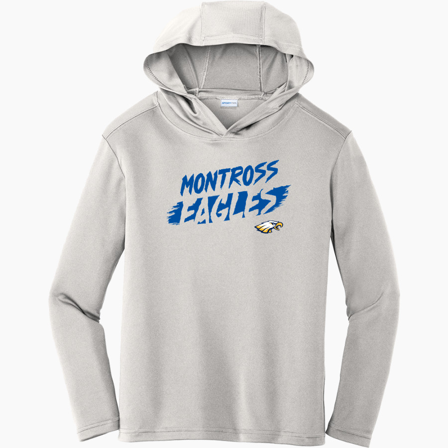 Montross Eagles Sport-Tek Youth PosiCharge Competitor Hooded Pullover