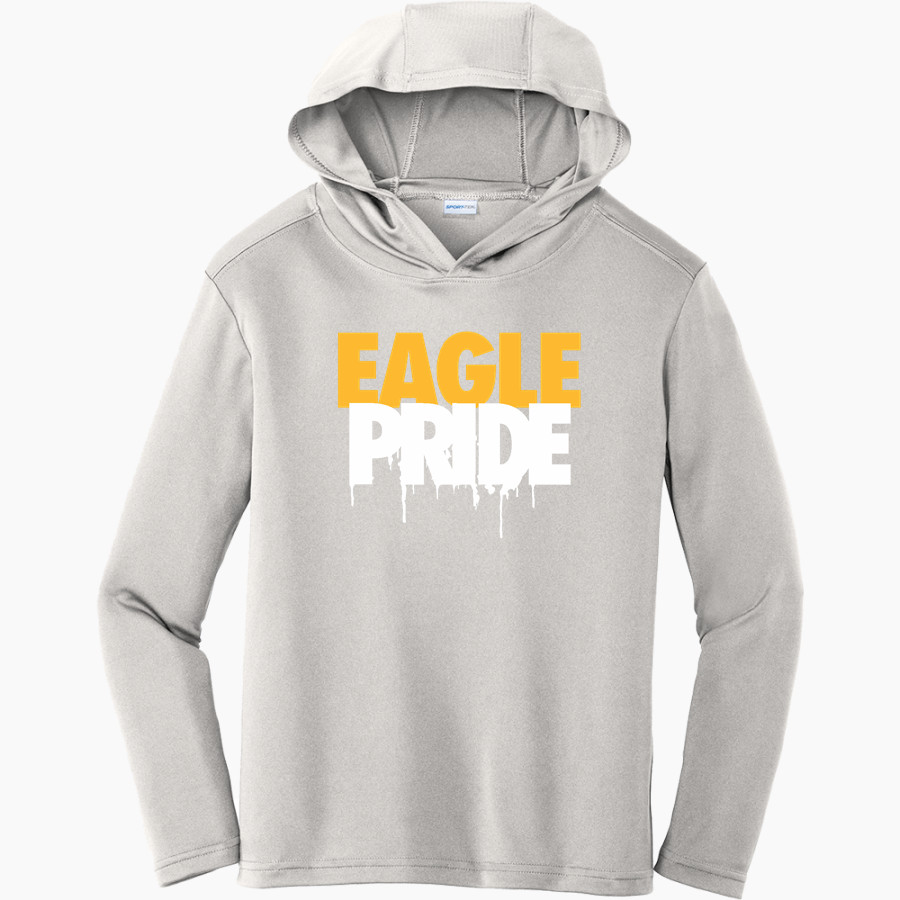 LIBERTY CHRISTIAN ACADEMY EAGLES <span class="pdp-name-mascot">LIBERTY EAGLES</span> Sport-Tek Youth PosiCharge Competitor Hooded Pullover