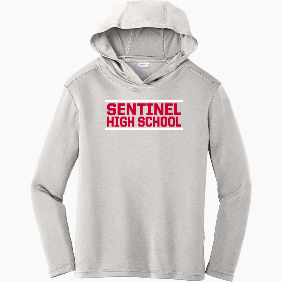 SENTINEL HIGH SCHOOL BULLDOGS <span class="pdp-name-mascot">SENTINEL BULLDOGS</span> Sport-Tek Youth PosiCharge Competitor Hooded Pullover