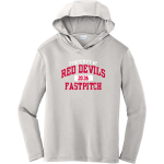 Red Devils Fastpitch <span class="pdp-name-mascot">Red Devils Fastpitch</span> Sport-Tek Youth PosiCharge Competitor Hooded Pullover Front Thumbnail