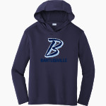 BARTLESVILLE HIGH SCHOOL BRUINS <span class="pdp-name-mascot">BARTLESVILLE BRUINS</span> Sport-Tek Youth PosiCharge Competitor Hooded Pullover Front Thumbnail