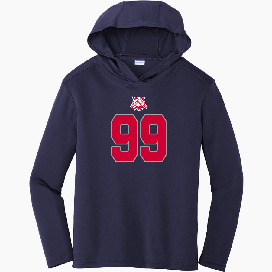 CAROLINA DAY SCHOOL WILDCATS <span class="pdp-name-mascot">CAROLINA DAY WILDCATS</span> Sport-Tek Youth PosiCharge Competitor Hooded Pullover