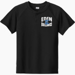 EDEN HIGH SCHOOL BULLDOGS <span class="pdp-name-mascot">EDEN BULLDOGS /LADY</span> Sport-Tek Youth Posicharge Competitor 2-Button Short-Sleeve Henley Front Thumbnail
