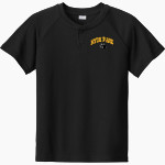 Hyde Park Panthers Sport-Tek Youth Posicharge Competitor 2-Button Short-Sleeve Henley Front Thumbnail