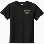 Scotts Valley Falcons Sport-Tek Youth Posicharge Competitor 2-Button Short-Sleeve Henley Front Thumbnail