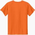 Sequoias Giants <span class="pdp-name-mascot">College of the Sequoias</span> Sport-Tek Youth Posicharge Competitor 2-Button Short-Sleeve Henley Back Thumbnail