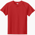 The Foundation The Foundation <span class="pdp-name-mascot">The Foundation</span> Sport-Tek Youth Posicharge Competitor 2-Button Short-Sleeve Henley Front Thumbnail