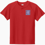 SOUTH SALEM HIGH SCHOOL SAXONS <span class="pdp-name-mascot">SOUTH SALEM SAXONS</span> Sport-Tek Youth Posicharge Competitor 2-Button Short-Sleeve Henley Front Thumbnail