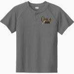 Superior Yellowjackets <span class="pdp-name-mascot">UW Superior Yellowjackets</span> Sport-Tek Youth Posicharge Competitor 2-Button Short-Sleeve Henley Front Thumbnail