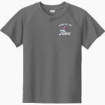 Tesoro Titans <span class="pdp-name-mascot">Tesoro Titans</span> Sport-Tek Youth Posicharge Competitor 2-Button Short-Sleeve Henley Front Thumbnail