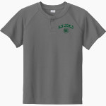 Aldo Leopold Aldo Leopold Sport-Tek Youth Posicharge Competitor 2-Button Short-Sleeve Henley Front Thumbnail