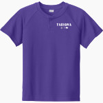 TABIONA HIGH SCHOOL TIGERS <span class="pdp-name-mascot">TABIONA TIGERS</span> Sport-Tek Youth Posicharge Competitor 2-Button Short-Sleeve Henley Front Thumbnail