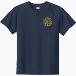 West Babylon Eagles <span class="pdp-name-mascot">West Babylon Eagles</span> Sport-Tek Youth Posicharge Competitor 2-Button Short-Sleeve Henley Front Thumbnail