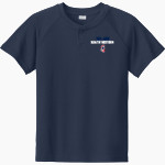 Southwestern Spartans <span class="pdp-name-mascot">Southwestern Spartans</span> Sport-Tek Youth Posicharge Competitor 2-Button Short-Sleeve Henley Front Thumbnail