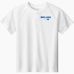 TERRELL ACADEMY EAGLES <span class="pdp-name-mascot">TERRELL ACADEMY EAGLES</span> Sport-Tek Youth Posicharge Competitor 2-Button Short-Sleeve Henley Front Thumbnail