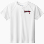 Benedictine University Mesa Redhawks <span class="pdp-name-mascot">Benedictine University Redhawks</span> Sport-Tek Youth Posicharge Competitor 2-Button Short-Sleeve Henley Front Thumbnail
