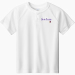 BALL HIGH SCHOOL GOLDEN TORNADOES <span class="pdp-name-mascot">BALL GOLDEN TORNADOES</span> Sport-Tek Youth Posicharge Competitor 2-Button Short-Sleeve Henley Front Thumbnail