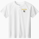 BUHACH COLONY HIGH SCHOOL THUNDER <span class="pdp-name-mascot">BUHACH COLONY THE THUNDER</span> Sport-Tek Youth Posicharge Competitor 2-Button Short-Sleeve Henley Front Thumbnail