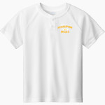 Potsdam Police Deptartment Police <span class="pdp-name-mascot">Potsdam Police Deptartment Police</span> Sport-Tek Youth Posicharge Competitor 2-Button Short-Sleeve Henley Front Thumbnail