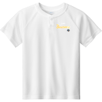 Laney Buccaneers <span class="pdp-name-mascot">Laney Buccaneers</span> Sport-Tek Youth Posicharge Competitor 2-Button Short-Sleeve Henley Front Thumbnail